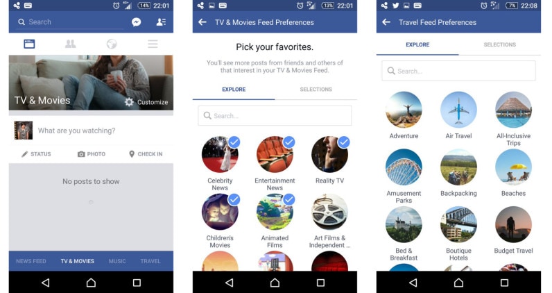 Facebook sta testando le categorie dei post. Il futuro del social è quello di un feed reader?