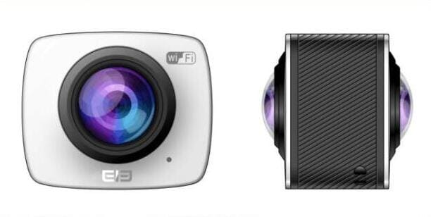 Elecam 360 è l&#039;action cam di Elephone per video a 360 gradi