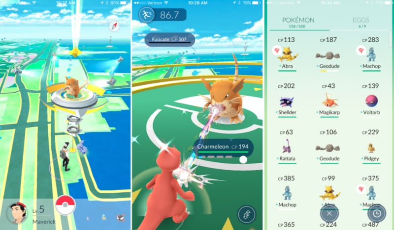 Primi hands-on di Pokémon GO dagli Stati Uniti, tante foto e prime impressioni