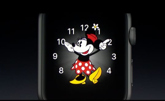 Apple annuncia watchOS 3: app più veloci, Control Center e... Minnie! (foto)