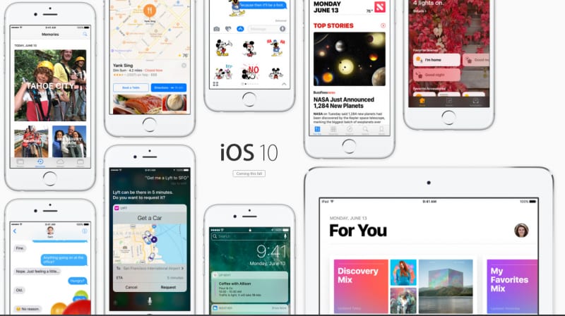 iOS 10 è la più grande novità del WWDC: nuova UI, Siri, iMessage e tanto altro