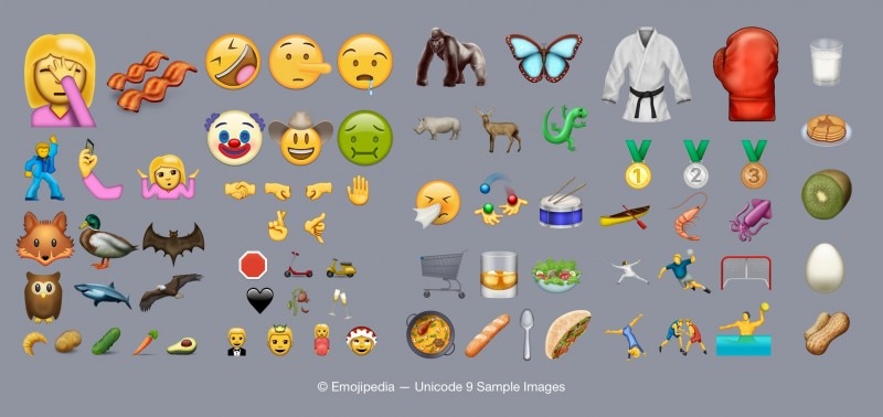 Guardate tutte le nuove emoji: sono 72 e c&#039;è anche facepalm e bacon! (foto e video)