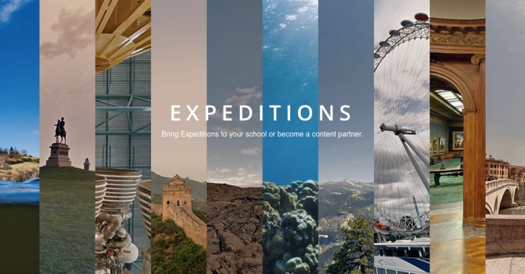 Adesso potrete prendere parte anche voi ai tour virtuali di Google Expeditions, e non solo