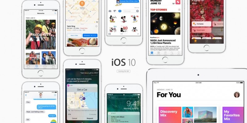 Apple ha pubblicato iOS 10 beta 2