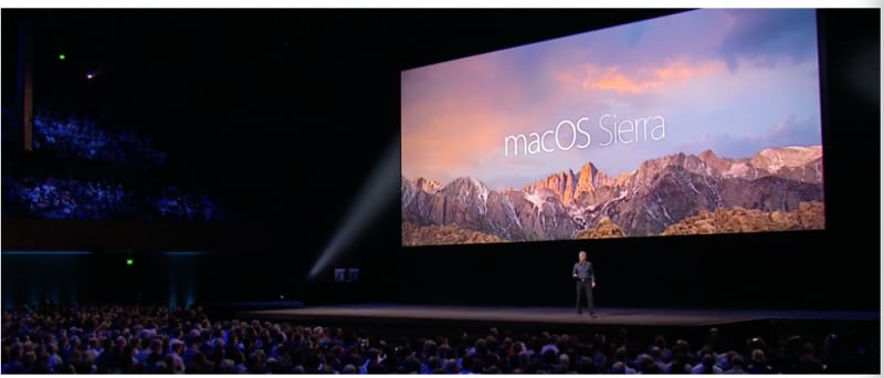 OS X diventa macOS: Siri, Apple Pay sul web, clipboard universale, auto unlock e tante altre novità