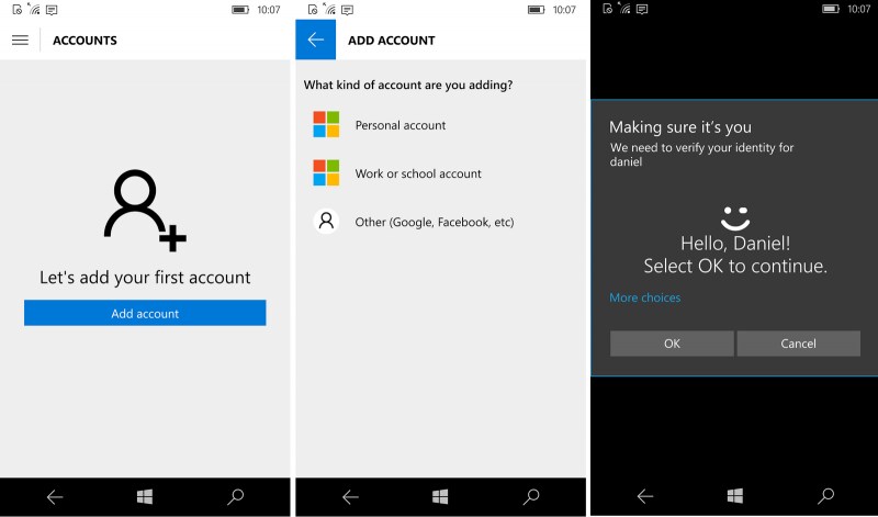 Il nuovo Microsoft Authenticator è disponibile, ma solo su Redstone