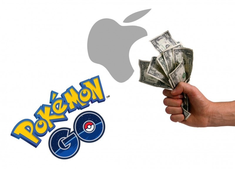 Pokémon GO guadagna i suoi primi 14 milioni di dollari, ma Apple gongola più di Nintendo