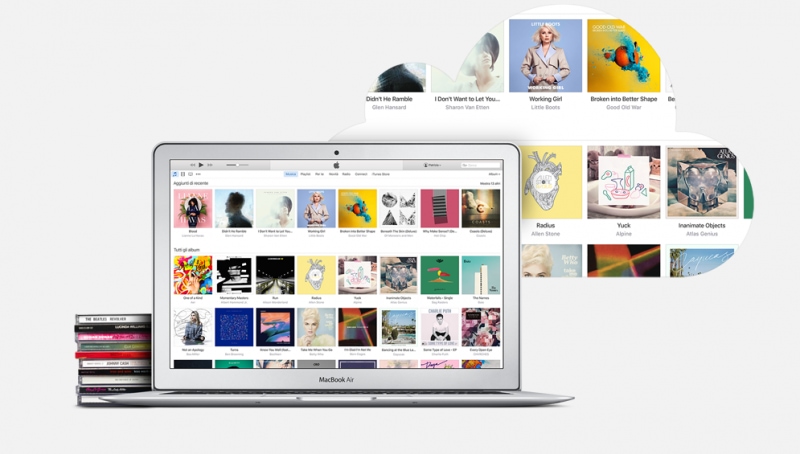 Apple Music adesso integra iTunes Match, anche il riconoscimento dei brani