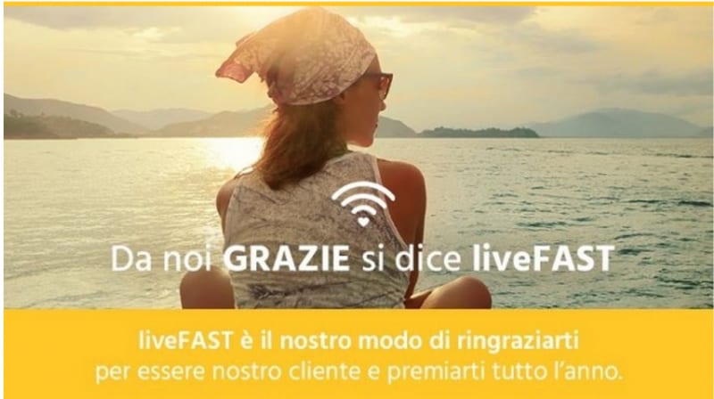 Fastweb inaugura liveFAST, vantaggi e servizi potenziati per i suoi clienti