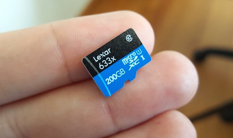 microSD da 200 GB: quali smartphone le supportano?