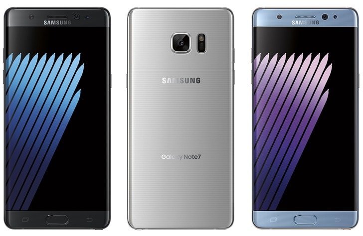 Samsung Galaxy Note 7: render in ogni colore, batteria (forse) da 3.500 mAh e pre-ordine a Dubai