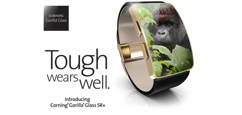 Ecco Gorilla Glass SR+, il vetro super resistente per smartwatch