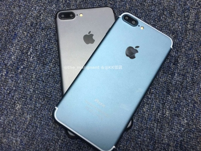 Le colorazioni Deep Blue e Space Black di iPhone 7 confermate in nuove foto