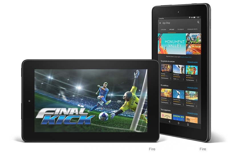 Nuovo Fire HD 8: ufficiale anche in Italia il tablet di Amazon a partire da 109,99€ (foto)
