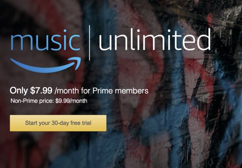 Amazon lancia la sfida a Spotify: musica illimitata a partire da 4$ al mese