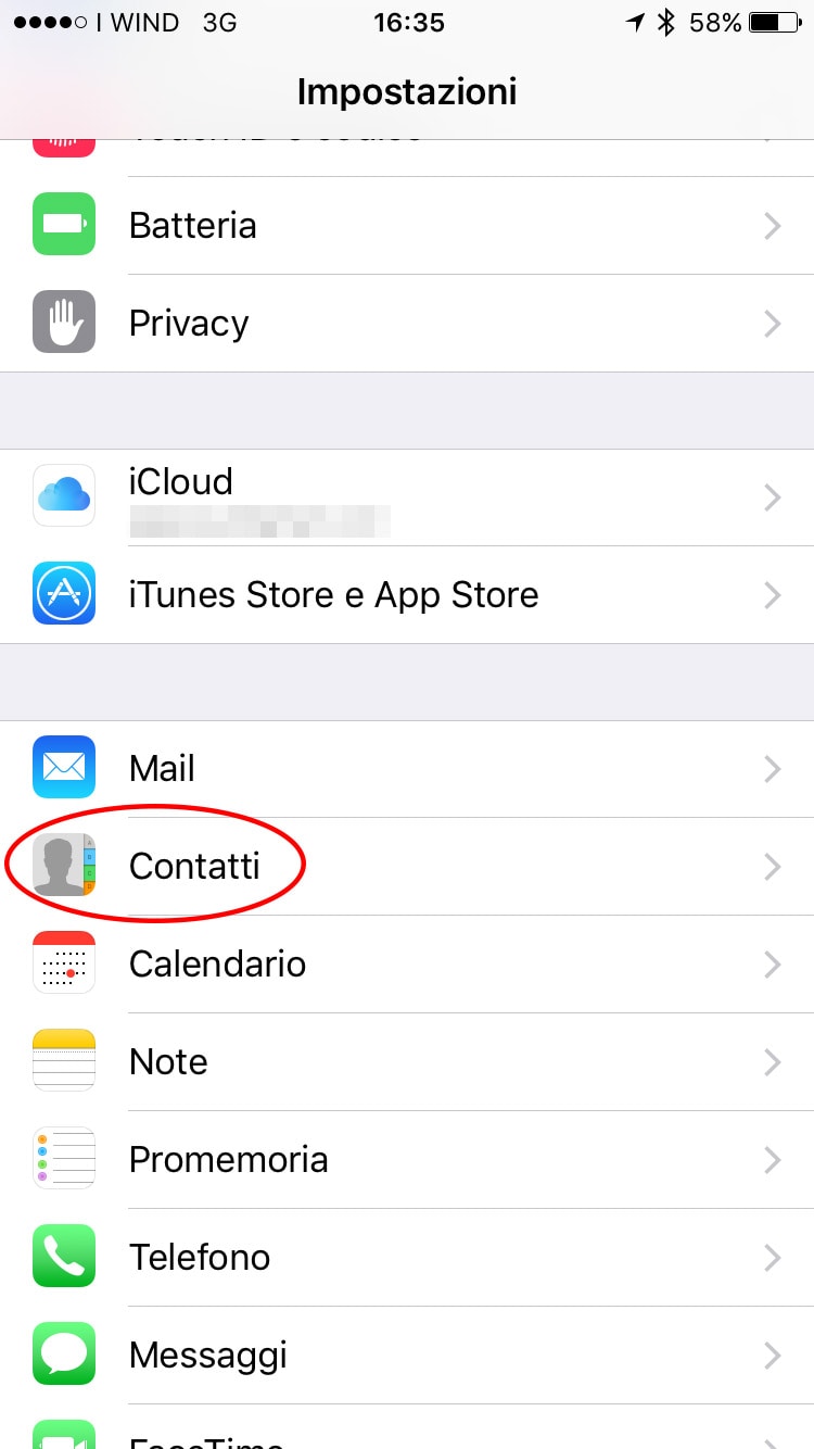 Parte 2: Come sincronizzare i contatti di iPhone di Gmail direttamente