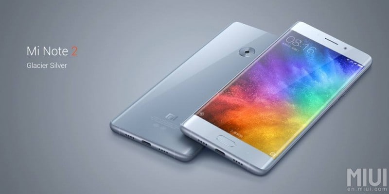 Xiaomi Mi Note 2 ufficiale: curvo, potente, ma soprattutto anche con supporto LTE globale! (foto e video)