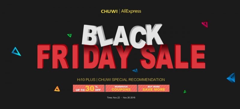 Black Friday Chuwi: una settimana sconti fino al 30% su tablet 2-in-1, ma su quantità limitate