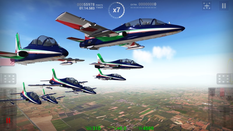 Frecce Tricolori Flight Simulator è il gioco ufficiale delle Frecce Tricolori per Android e iOS