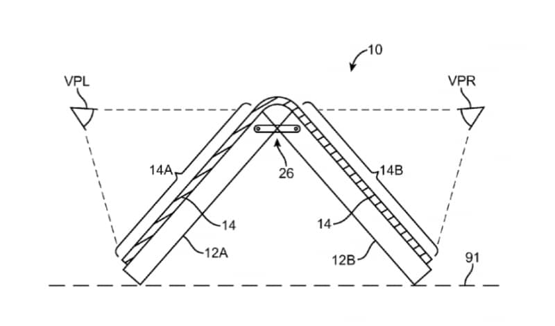 Apple ha ottenuto un brevetto per display pieghevole