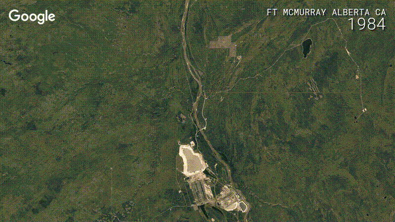 Google Earth: 3 petapixel di foto per un timelapse gigante della Terra, dal 1984
