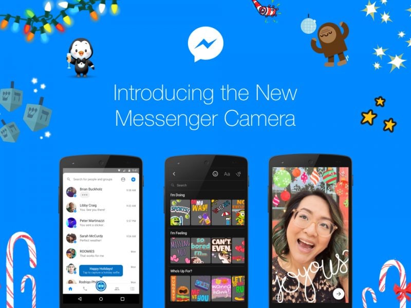 La nuova fotocamera di Facebook Messenger è l&#039;ennesima copia di Snapchat