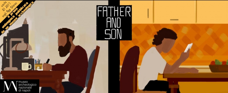 Father and Son, un gioco del Museo Archeologico di Napoli in arrivo su dispositivi mobili (foto e video)
