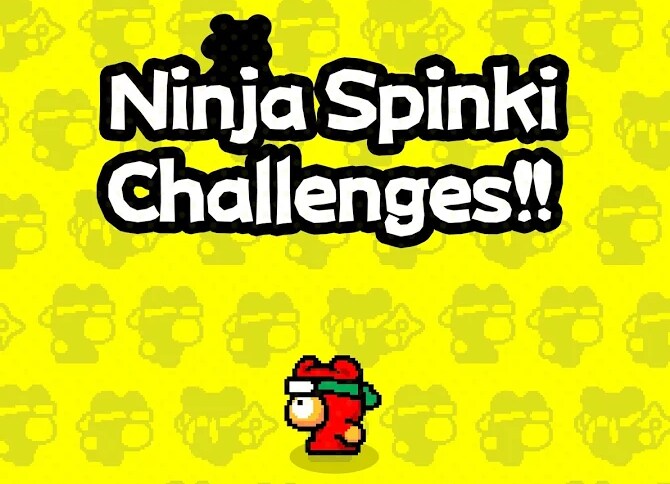 Ninja Spinki Challenges!! è il nuovo gioco del creatore di Flappy Bird