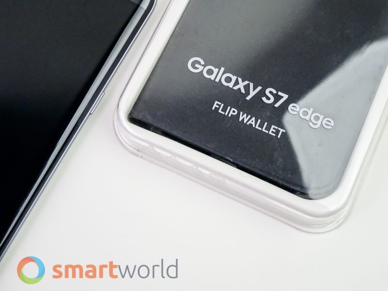 Custodia Samsung Flip Wallet per S7 edge, la nostra prova (foto)