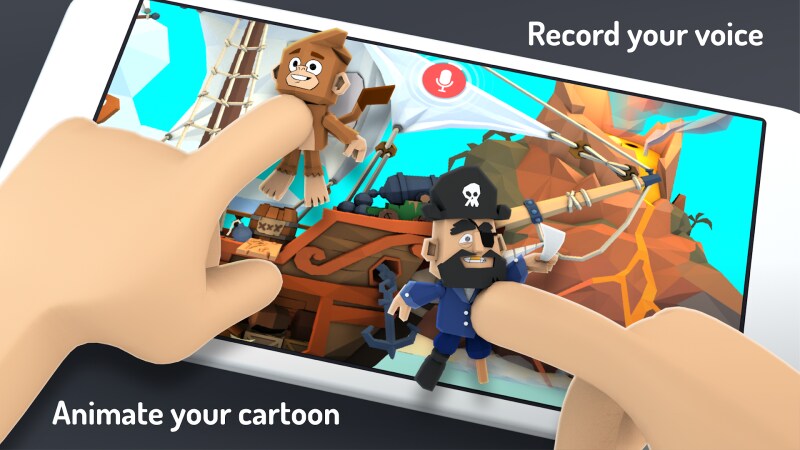 Google aggiorna Toontastic: le animazioni per bambini ora in 3D e anche su Android (video)