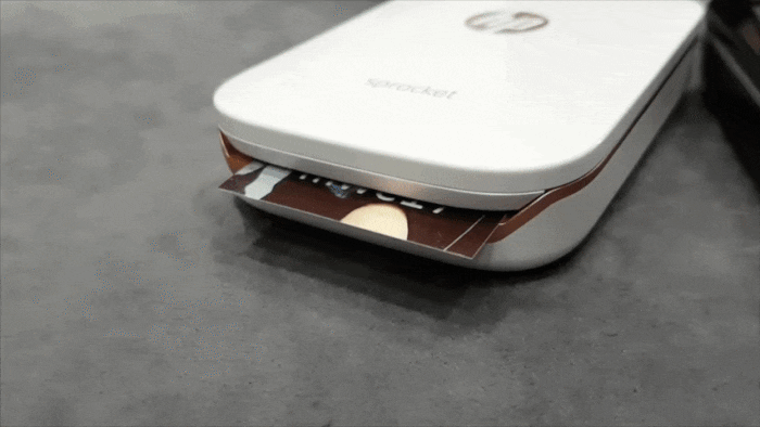Anteprima HP Sprocket, piccola stampante portatile per smartphone (foto e video)