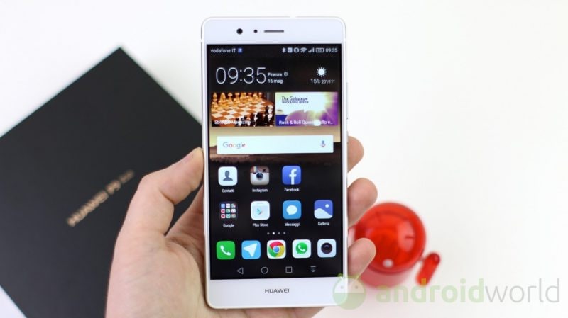 Huawei P9 Lite versione no brand si aggiorna a Nougat (aggiornato: anche brand TIM)