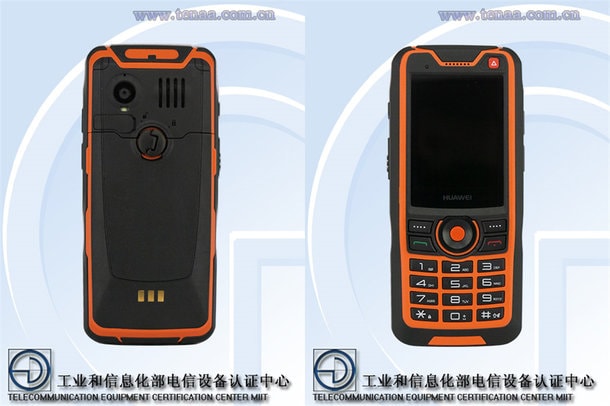 Certificati due nuovi &quot;smartphone&quot; Huawei con tastiera numerica fisica (foto)