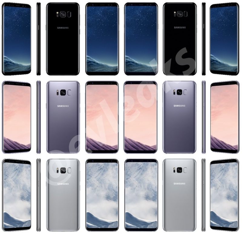 Samsung conferma ufficiosamente prezzo e colori di Galaxy S8 ed S8+ in Italia