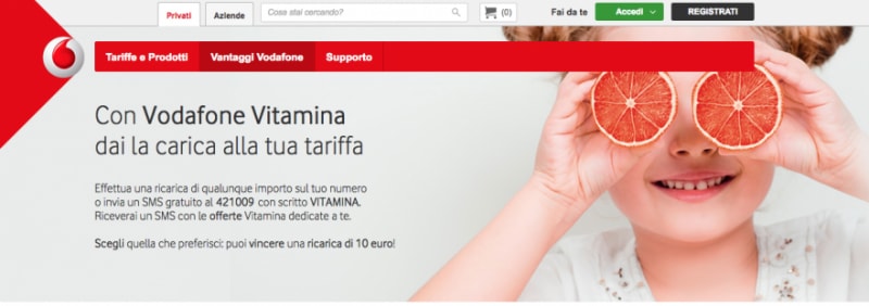 Vodafone: a novembre potrebbero tornare le offerte Vitamina, a partire da 1€