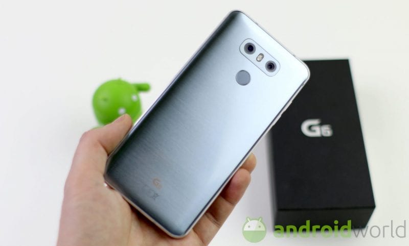 LG G6 si aggiorna ad Android Pie in Italia (foto)