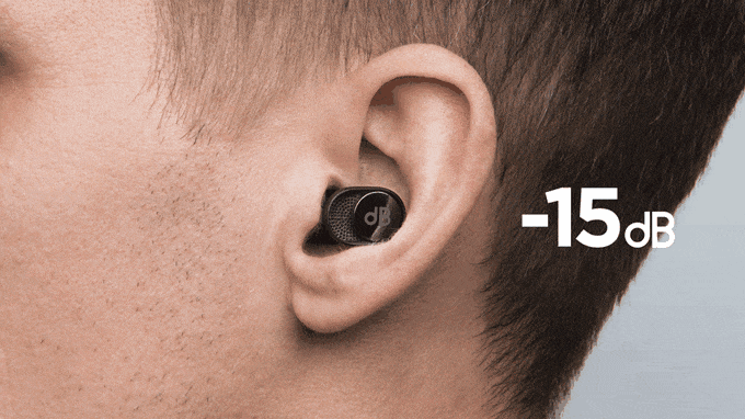 Con questi tappi per le orecchie potete scegliere quanto rumore sentire