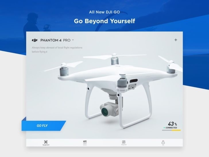 DJI 4 GO si aggiorna: nuova funzione &quot;Trova il mio drone&quot; e miglioramenti per il volo