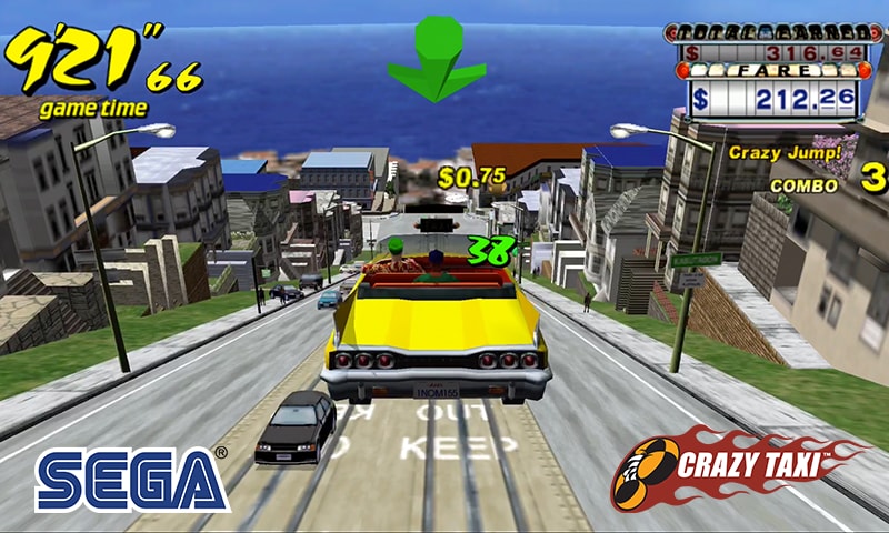 Il grande classico Crazy Taxi di SEGA diventa gratis per tutti su Android e iOS!