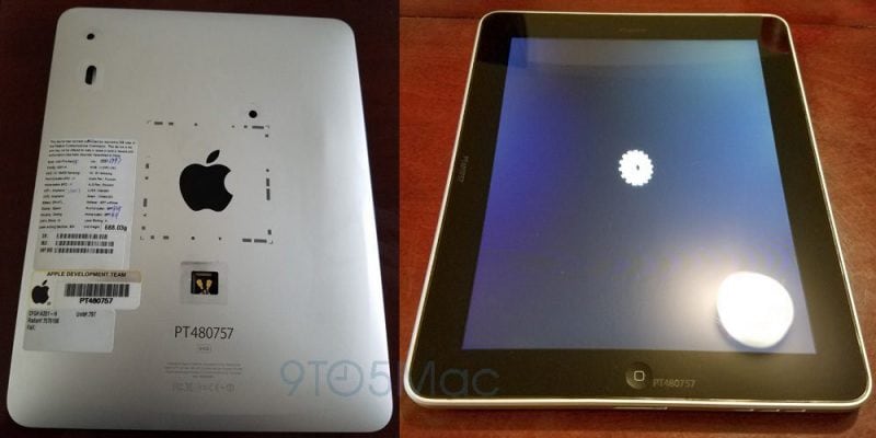 Mentre aspettate il nuovo iPad, date un&#039;occhiata al prototipo del vecchio iPad 1! (foto)