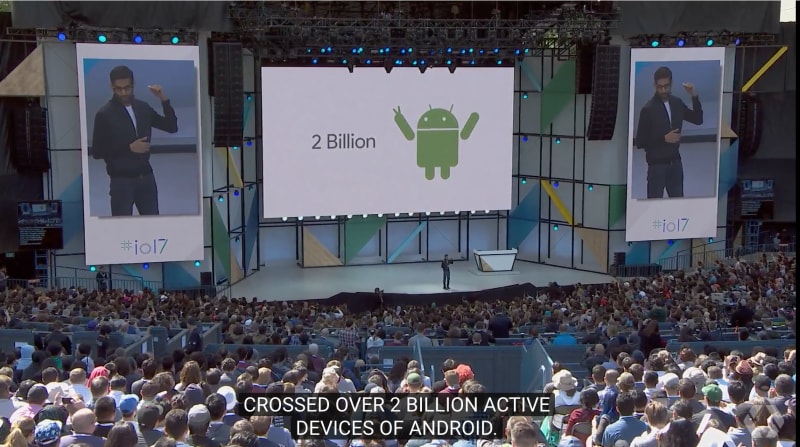 Android ha oltre 2 miliardi di utenti attivi al mese (video)