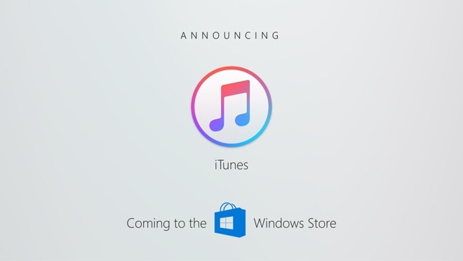 Apple porterà iTunes sul Windows Store entro fine anno, per assicurare compatibilità con Windows 10 S