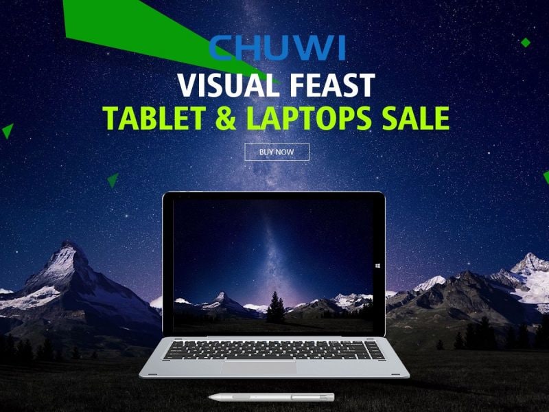 Chuwi ha messo in sconto i suoi tablet low cost su GeekBuying! Ribassi fino al 17 maggio