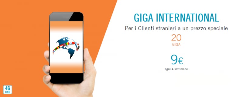 Wind rilancia la promozione Giga International per gli utenti non nati in Italia
