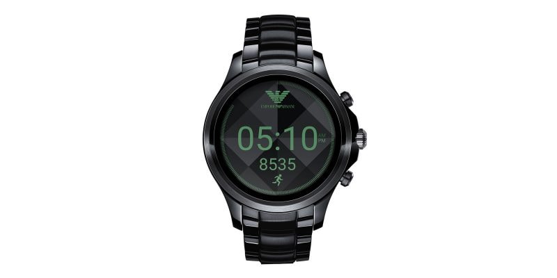 In arrivo anche il primo smartwatch Android Wear a marchio Emporio Armani (video)