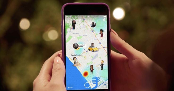 Snapchat lancia Snap Map: condivisione della posizione in tempo reale, ma non solo! (foto e video)