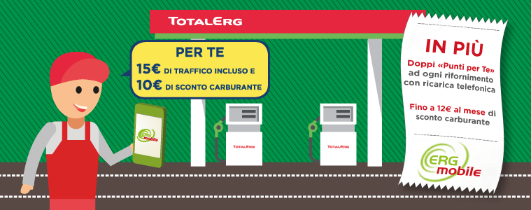 ERG Mobile: due nuove offerte e sconto carburante di 10€ per i nuovi clienti (foto)