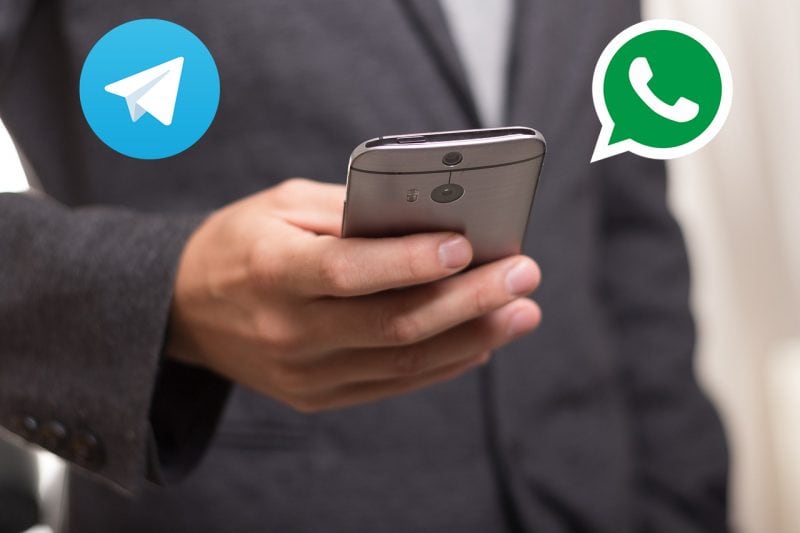 Telegram sfotte WhatsApp, che ribalta la situazione (foto)
