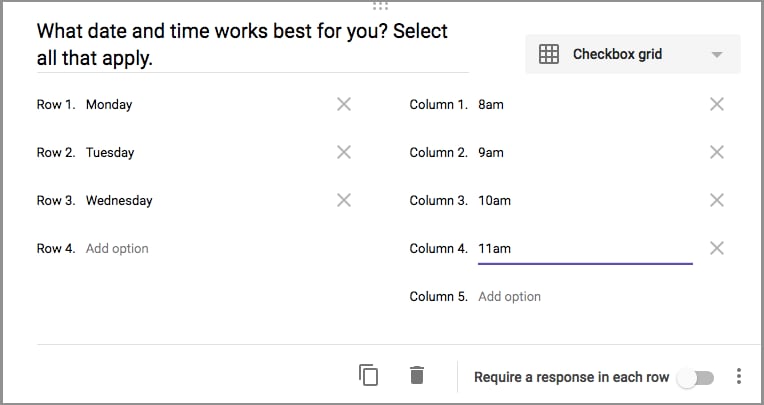 Google Forms si aggiorna con nuove possibilità: verifica diretta, checkbox grid e tanto altro (foto)