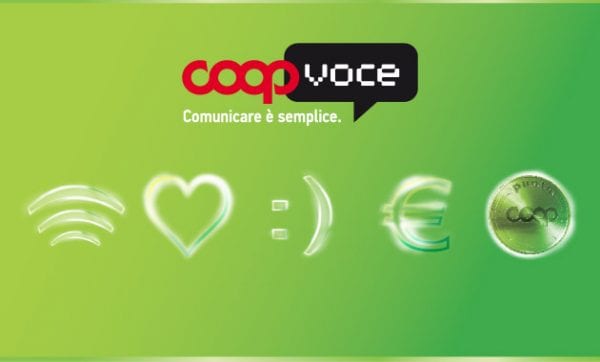 Nuova offerta CoopVoce dall&#039;11 aprile con 30€ di bonus: 1.000 minuti, 1.000 SMS e 30 GB a 9,50€ al mese